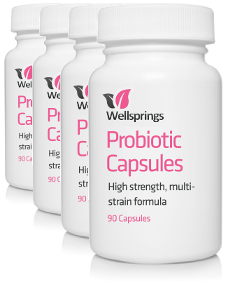 Wellsprings Probiotic Capsules (4 Pack)